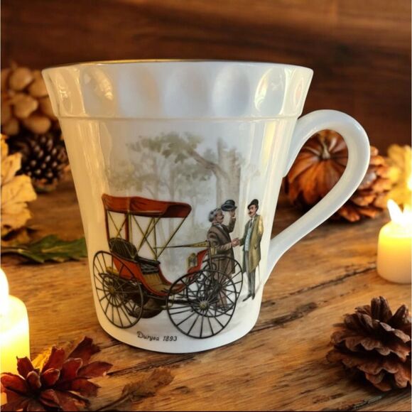 Vintage Daimler 1886 Candle Mug by Crown Staffordshire – Welcome Home Scent - Picture 1 of 2
